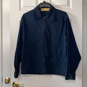 VTG 60’s Navy Blue Utility Work Jacket